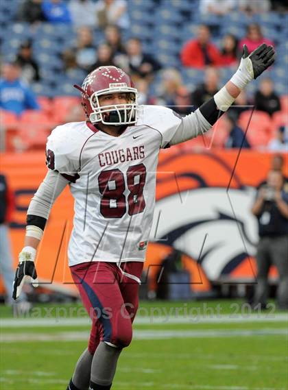 Thumbnail 3 in Valor Christian vs. Cherokee Trail (CHSAA 5A Final) photogallery.