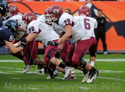 Thumbnail 3 in Valor Christian vs. Cherokee Trail (CHSAA 5A Final) photogallery.