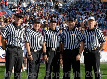 Thumbnail 2 in Valor Christian vs. Cherokee Trail (CHSAA 5A Final) photogallery.