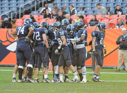 Thumbnail 2 in Valor Christian vs. Cherokee Trail (CHSAA 5A Final) photogallery.