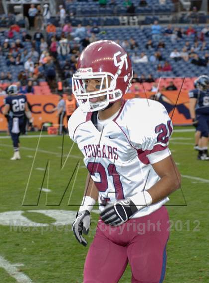 Thumbnail 2 in Valor Christian vs. Cherokee Trail (CHSAA 5A Final) photogallery.