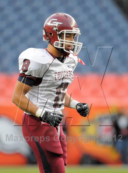 Thumbnail 3 in Valor Christian vs. Cherokee Trail (CHSAA 5A Final) photogallery.