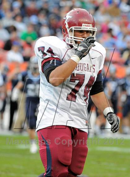 Thumbnail 2 in Valor Christian vs. Cherokee Trail (CHSAA 5A Final) photogallery.