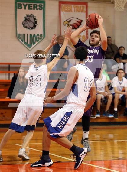 Thumbnail 3 in Miami-Yoder vs. Cheraw photogallery.