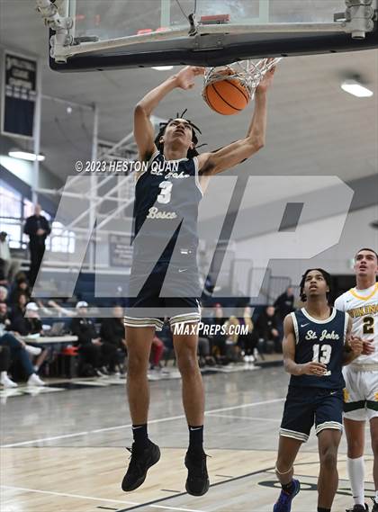 Thumbnail 1 in Vanden vs. St. John Bosco (MLK Classic) photogallery.