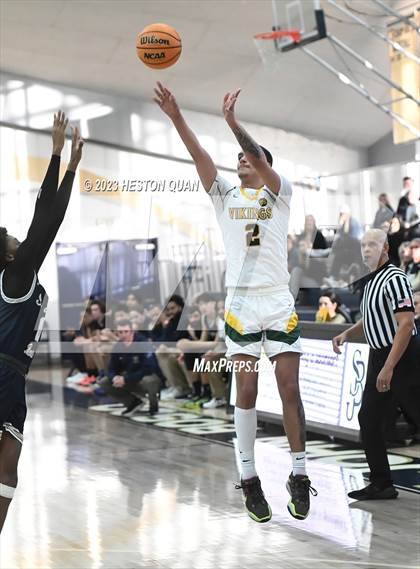Thumbnail 1 in Vanden vs. St. John Bosco (MLK Classic) photogallery.