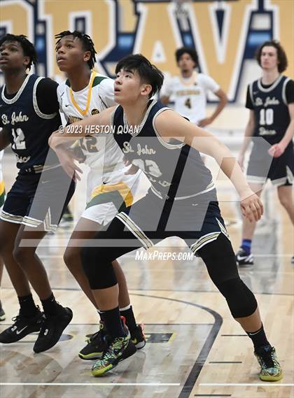 Thumbnail 3 in Vanden vs. St. John Bosco (MLK Classic) photogallery.