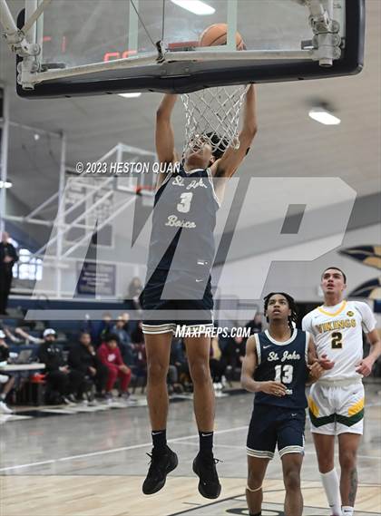 Thumbnail 3 in Vanden vs. St. John Bosco (MLK Classic) photogallery.