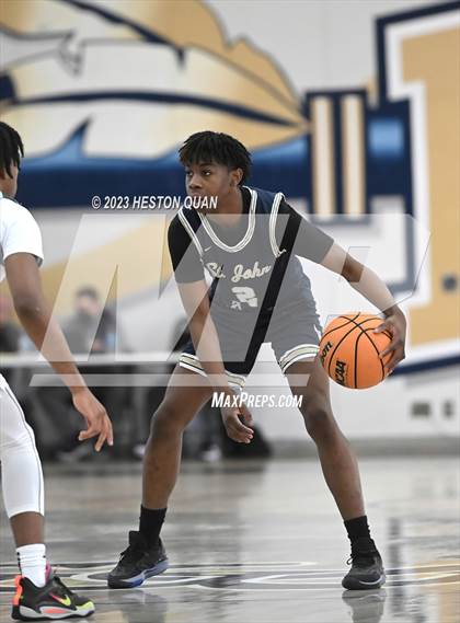 Thumbnail 3 in Vanden vs. St. John Bosco (MLK Classic) photogallery.