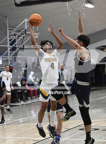 Thumbnail 3 in Vanden vs. St. John Bosco (MLK Classic) photogallery.