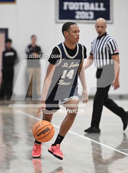 Thumbnail 1 in Vanden vs. St. John Bosco (MLK Classic) photogallery.