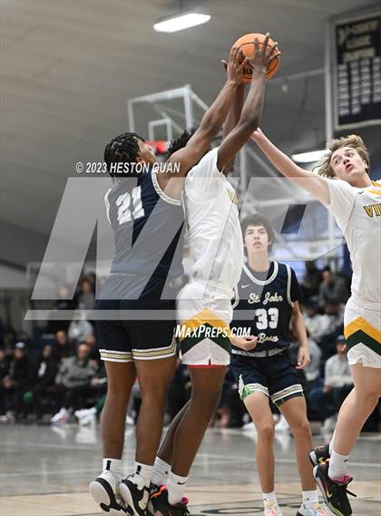 Thumbnail 2 in Vanden vs. St. John Bosco (MLK Classic) photogallery.