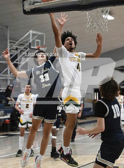 Thumbnail 3 in Vanden vs. St. John Bosco (MLK Classic) photogallery.