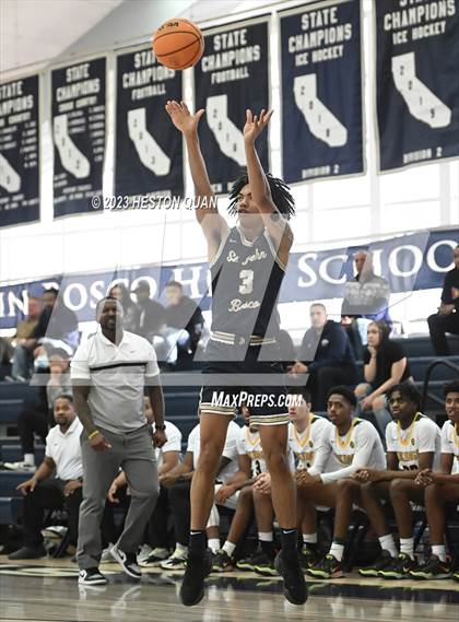 Thumbnail 2 in Vanden vs. St. John Bosco (MLK Classic) photogallery.