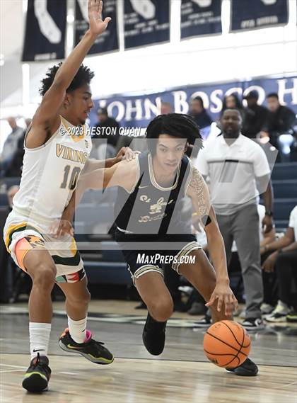 Thumbnail 1 in Vanden vs. St. John Bosco (MLK Classic) photogallery.