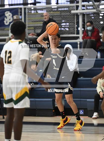 Thumbnail 3 in Vanden vs. St. John Bosco (MLK Classic) photogallery.