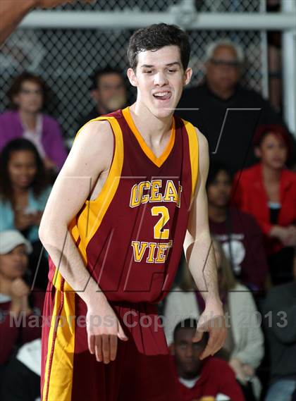 Thumbnail 3 in Ocean View vs. St. John Bosco (CIF SS 3A  Semifinals) photogallery.
