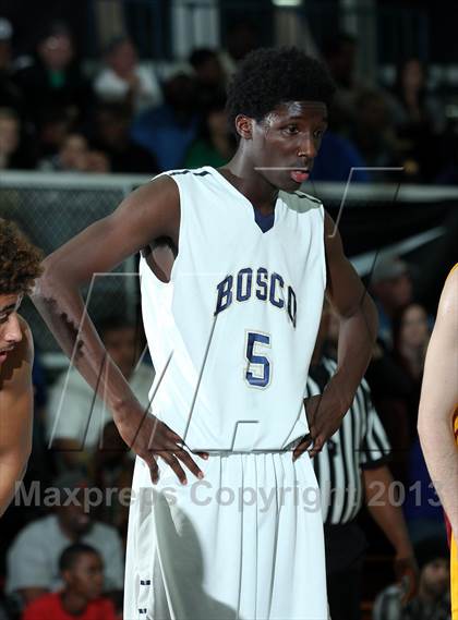 Thumbnail 3 in Ocean View vs. St. John Bosco (CIF SS 3A  Semifinals) photogallery.