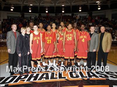 Thumbnail 2 in Oak Hill Academy vs Mount St. Joseph (Spalding Hoophall Classic) photogallery.