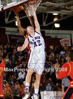 Thumbnail 3 in Oak Hill Academy vs Mount St. Joseph (Spalding Hoophall Classic) photogallery.
