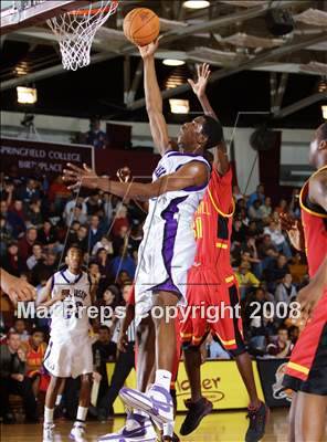 Thumbnail 2 in Oak Hill Academy vs Mount St. Joseph (Spalding Hoophall Classic) photogallery.