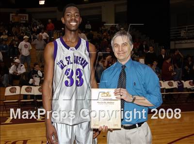 Thumbnail 1 in Oak Hill Academy vs Mount St. Joseph (Spalding Hoophall Classic) photogallery.