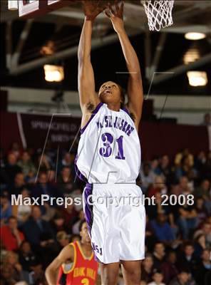 Thumbnail 2 in Oak Hill Academy vs Mount St. Joseph (Spalding Hoophall Classic) photogallery.