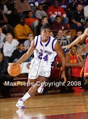 Thumbnail 2 in Oak Hill Academy vs Mount St. Joseph (Spalding Hoophall Classic) photogallery.