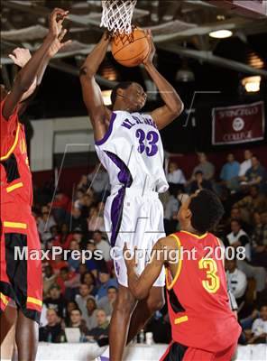 Thumbnail 3 in Oak Hill Academy vs Mount St. Joseph (Spalding Hoophall Classic) photogallery.