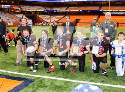 Thumbnail 2 in Ogdensburg Free Academy vs. Newark Valley (NYSPHSAA Class C Final) photogallery.