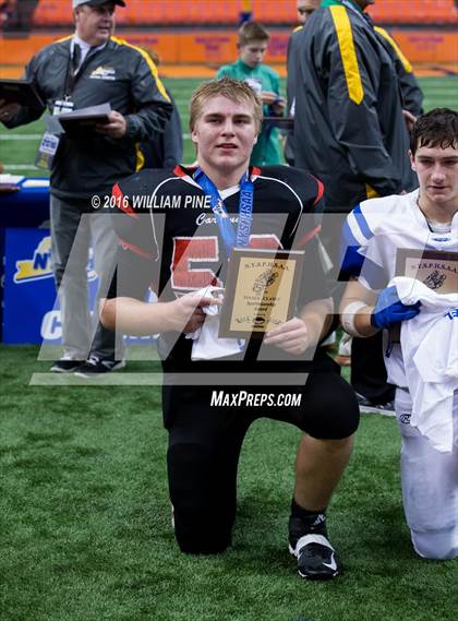 Thumbnail 2 in Ogdensburg Free Academy vs. Newark Valley (NYSPHSAA Class C Final) photogallery.