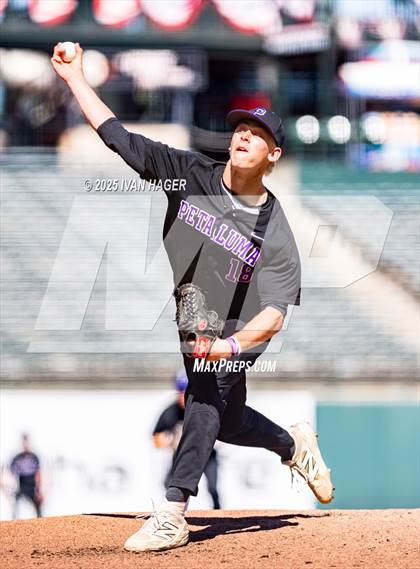 Thumbnail 3 in Petaluma vs Tamalpais (Oracle Park) photogallery.