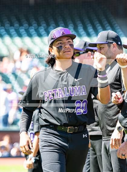 Thumbnail 2 in Petaluma vs Tamalpais (Oracle Park) photogallery.