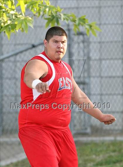 Thumbnail 3 in SWYL & SEYL Area Track Meet - Shot Put photogallery.