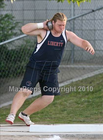 Thumbnail 3 in SWYL & SEYL Area Track Meet - Shot Put photogallery.