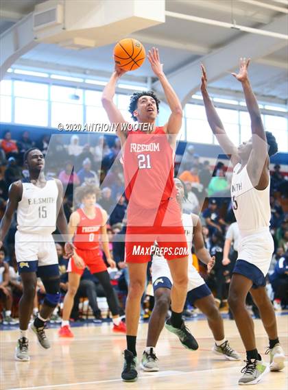 Thumbnail 1 in Freedom Christian Academy vs. E.E. Smith (MLK Dream Jam) photogallery.