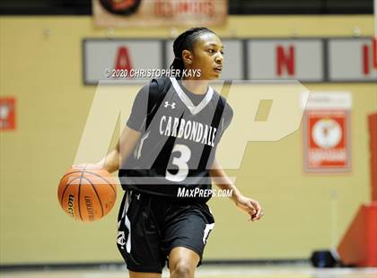 Thumbnail 3 in Marion vs. Carbondale (IHSA 3A Regional Quarterfinal) photogallery.