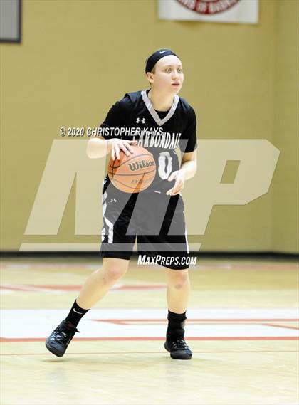 Thumbnail 3 in Marion vs. Carbondale (IHSA 3A Regional Quarterfinal) photogallery.
