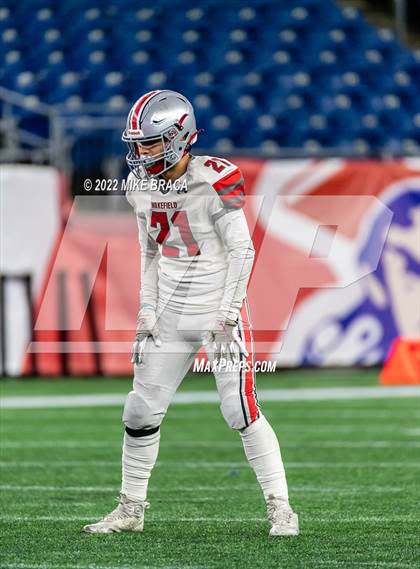 Thumbnail 3 in Wakefield Memorial vs Milton (MIAA Division 3 State Final) photogallery.