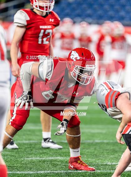 Thumbnail 3 in Wakefield Memorial vs Milton (MIAA Division 3 State Final) photogallery.