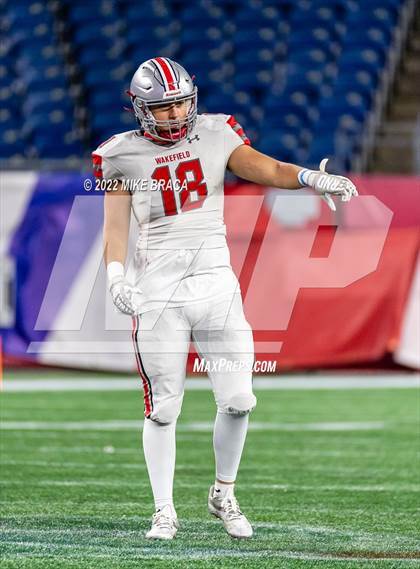 Thumbnail 3 in Wakefield Memorial vs Milton (MIAA Division 3 State Final) photogallery.