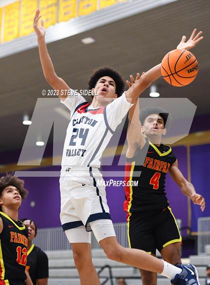 Thumbnail 3 in Clayton Valley Charter vs. Fairfax (The Holiday Classic) photogallery.
