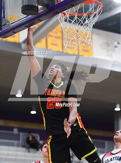 Thumbnail 3 in Clayton Valley Charter vs. Fairfax (The Holiday Classic) photogallery.