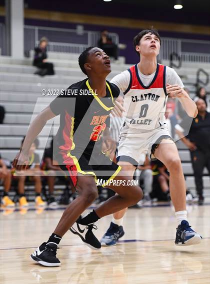 Thumbnail 3 in Clayton Valley Charter vs. Fairfax (The Holiday Classic) photogallery.