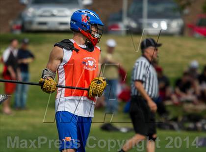 Thumbnail 3 in Oaks Christian vs Westlake (Conejo Valley Lacrosse Tournament) photogallery.