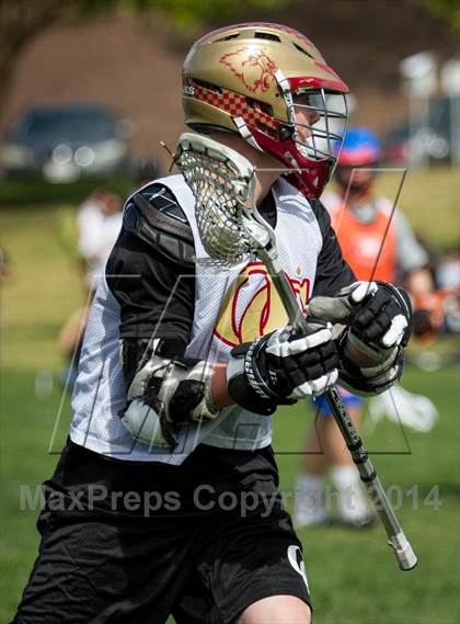 Thumbnail 3 in Oaks Christian vs Westlake (Conejo Valley Lacrosse Tournament) photogallery.