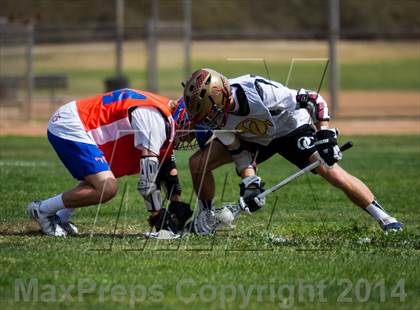 Thumbnail 3 in Oaks Christian vs Westlake (Conejo Valley Lacrosse Tournament) photogallery.
