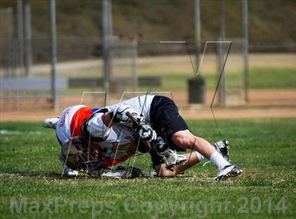 Thumbnail 3 in Oaks Christian vs Westlake (Conejo Valley Lacrosse Tournament) photogallery.