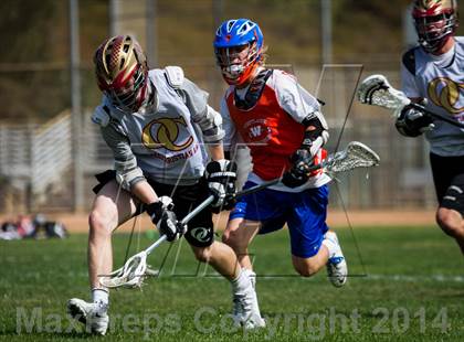 Thumbnail 3 in Oaks Christian vs Westlake (Conejo Valley Lacrosse Tournament) photogallery.