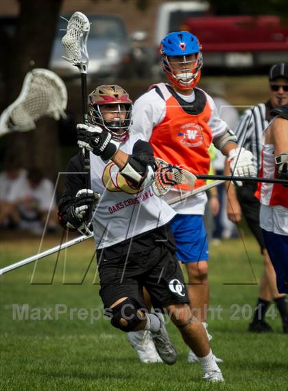 Thumbnail 2 in Oaks Christian vs Westlake (Conejo Valley Lacrosse Tournament) photogallery.